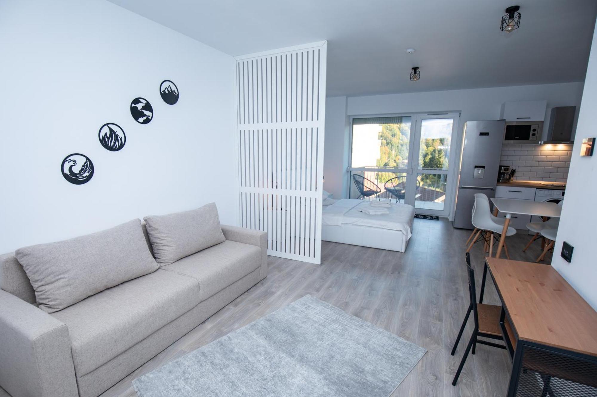 Cozy Studio 4 People With Parking 锡纳亚 外观 照片
